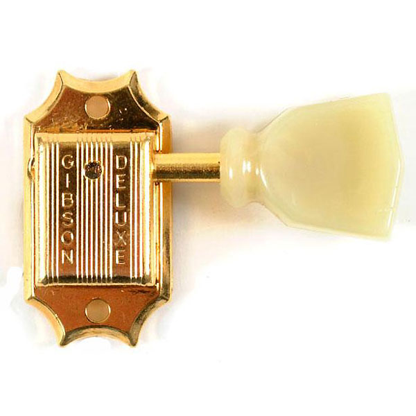 Gibson Vintage Pearloid Machine Heads Jeu 3x3 Gold - Stemmechanieken - Variation 2