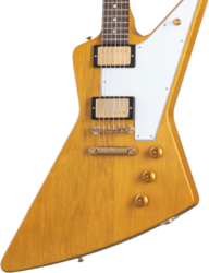 Custom Shop 1958 Korina Explorer Reissue (White Pickguard) - VOS Natural