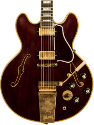 Semi hollow elektriche gitaar Gibson Custom Shop B.B. King Rumble in the Jungle 1974 ES-355 #BBES33505 - Murphy Lab Light Aged Walnut