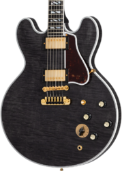 Semi hollow elektriche gitaar Gibson Custom Shop B.B. King Lucille Legacy - Transparent ebony