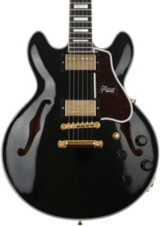 Semi hollow elektriche gitaar Gibson Custom Shop CS-356 - Ebony