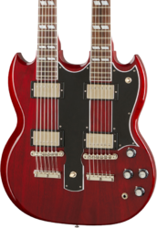 Dubbelhals gitaar Gibson Custom Shop EDS-1275 Doubleneck - Cherry red