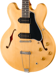 Semi hollow elektriche gitaar Gibson Custom Shop Historic 1959 ES-330 Reissue - Vintage natural (vos hardware)