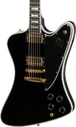 Retro-rock elektrische gitaar Gibson Custom Shop Firebird Custom - Ebony