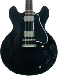 Semi hollow elektriche gitaar Gibson Custom Shop Historic 1959 ES-335 Reissue - Vos ebony