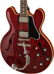 Kenmerkende elektrische gitaar Gibson Custom Shop Jerry Kennedy Pretty Woman 1961 ES-335 Replica Ltd - Aged faded cherry