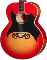 Folk gitaar Gibson Custom Shop Johnny Cash SJ-200 - Vintage cherry sunburst
