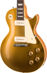 Enkel gesneden elektrische gitaar Gibson Custom Shop 1954 Les Paul Goldtop Reissue - Vos double gold