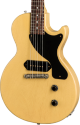 Enkel gesneden elektrische gitaar Gibson Custom Shop 1957 Les Paul Junior Reissue - Vos tv yellow
