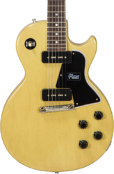 Enkel gesneden elektrische gitaar Gibson Custom Shop 1957 Les Paul Special Single Cut Reissue - Vos tv yellow