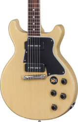 Guitarra eléctrica de doble corte. Gibson Custom Shop Les Paul Special DC Ltd - Tv yellow