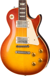 Enkel gesneden elektrische gitaar Gibson Custom Shop 1958 Les Paul Standard Reissue - Vos washed cherry sunburst