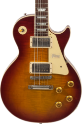 Enkel gesneden elektrische gitaar Gibson Custom Shop 1959 Les Paul Standard - Vos vintage cherry sunburst