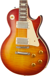 Enkel gesneden elektrische gitaar Gibson Custom Shop 1959 Les Paul Standard Reissue 2020 - Vos washed cherry sunburst