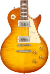 Enkel gesneden elektrische gitaar Gibson Custom Shop 1959 Les Paul Standard Reissue #992408 - Vos royal teaburst