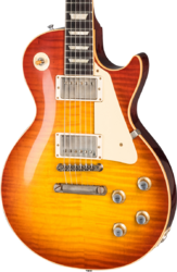 Enkel gesneden elektrische gitaar Gibson Custom Shop 1960 Les Paul Standard Reissue - Vos washed cherry sunburst