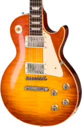 Single cut gitaar  Gibson Custom Shop 1960 Les Paul Standard Reissue - Vos tangerine burst
