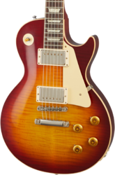 Enkel gesneden elektrische gitaar Gibson Custom Shop 60th Anniversary 1960 Les Paul Standard V1 - Vos deep cherry sunburst