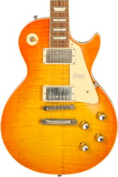 Enkel gesneden elektrische gitaar Gibson Custom Shop 60th Anniversary 1960 Les Paul Standard V2 #0600 - Vos orange lemon fade