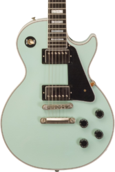 Single cut gitaar Gibson Custom Shop M2M Les Paul Custom #CS501799 - Murphy Lab Aged Kerry Green