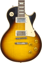 Enkel gesneden elektrische gitaar Gibson Custom Shop M2M 1959 Les Paul Standard Reissue #932131 - Murphy lab light aged kindred burst