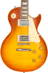 Enkel gesneden elektrische gitaar Gibson Custom Shop M2M 1959 Les Paul Standard Reissue #94898 - Murphy Lab Light Aged Royal Tea Burst