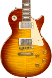 Enkel gesneden elektrische gitaar Gibson Custom Shop M2M 1959 Les Paul Standard Reissue #932156 - Ultra heavy aged iced tea burst