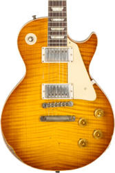 Enkel gesneden elektrische gitaar Gibson Custom Shop M2M 1959 Les Paul Standard Reissue #932175 - Murphy lab ultra heavy aged golden poppy burst