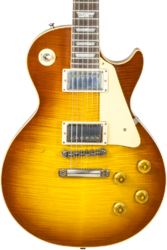 Enkel gesneden elektrische gitaar Gibson Custom Shop M2M 1959 Les Paul Standard Reissue #934307 - Murphy lab ultra light aged iced tea burst