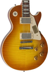 Enkel gesneden elektrische gitaar Gibson Custom Shop M2M Les Paul Standard 1959 Reissue #942988 - Aged iced tea