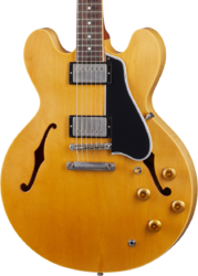 Semi hollow elektriche gitaar Gibson Custom Shop Murphy Lab 1959 ES-335 Reissue - Ultra light aged vintage natural