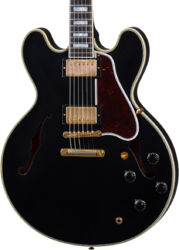 Semi hollow elektriche gitaar Gibson Custom Shop Murphy Lab 1959 ES-355 Reissue - Ultra light aged ebony