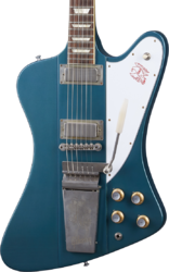 Retro-rock elektrische gitaar Gibson Custom Shop Murphy Lab 1963 Firebird V With Maestro Vibrola - Ultra light aged pelham blue