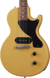 Enkel gesneden elektrische gitaar Gibson Custom Shop Murphy Lab 1957 Les Paul Junior Single Cut Reissue - Ultra light aged tv yellow