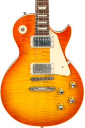 Enkel gesneden elektrische gitaar Gibson Custom Shop Murphy Lab 1960 Les Paul Standard Reissue #001189 - Ultra light aged orange lemon fade burst