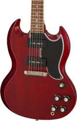 Guitarra eléctrica de doble corte. Gibson Custom Shop 1963 SG Special Reissue - Vos cherry red