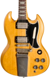 Double cut gitaar Gibson Custom Shop LE 1964 SG Standard Reissue Korina Ltd - VOS Antique Natural