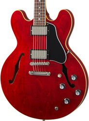Semi hollow elektriche gitaar Gibson ES-335 - Sixties cherry