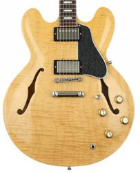 Semi hollow elektriche gitaar Gibson ES-335 Figured Ltd - Dark vintage natural