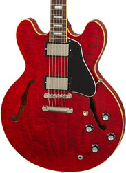 Semi hollow elektriche gitaar Gibson ES-335 Figured - Sixties cherry