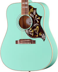Folk gitaar Gibson Hummingbird Standard (Baggs HiFi DNA Preamp) - Southwestern Turquoise