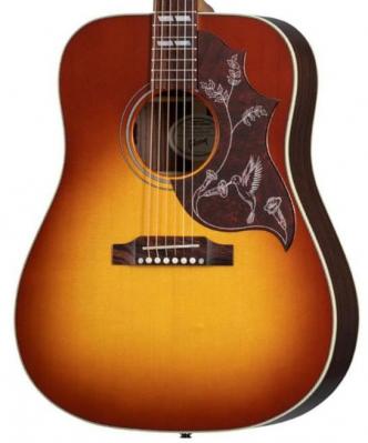 Elektro-akoestische gitaar Gibson Hummingbird Studio Rosewood 2023 - Rosewood burst