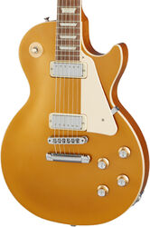 Enkel gesneden elektrische gitaar Gibson Les Paul 70s Deluxe - Gold top