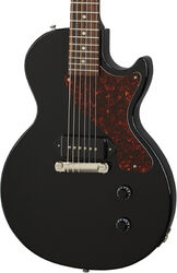 Enkel gesneden elektrische gitaar Gibson Les Paul Junior - Ebony