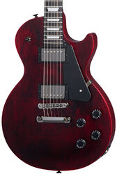 Enkel gesneden elektrische gitaar Gibson Les Paul Modern Studio - Wine red satin