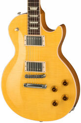 Enkel gesneden elektrische gitaar Gibson Les Paul Standard - Trans amber