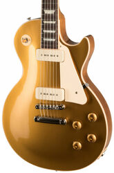 Enkel gesneden elektrische gitaar Gibson Les Paul Standard '50s P90 - Gold top