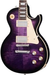 Single cut gitaar  Gibson Les Paul Standard 60s Figured - Dark Purple Burst