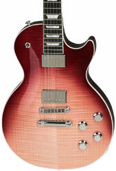 Enkel gesneden elektrische gitaar Gibson Les Paul Standard HP-II - Hot pink fade