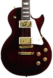 Modern Les Paul Studio Gold Hardware - wine red